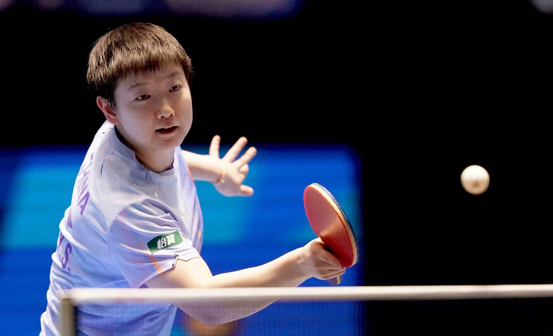 必赢体育-国乒17胜2负！孙颖莎蒯曼3-0横扫，王艺迪+新星皆输日乒名将